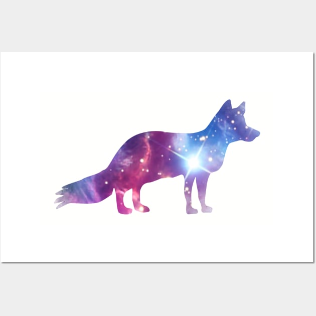 galaxy fox Wall Art by alejna99